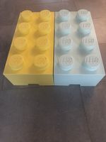 LEGO mit 2x Aufbewahrungsboxen Stapelbar, Kinderzimmer