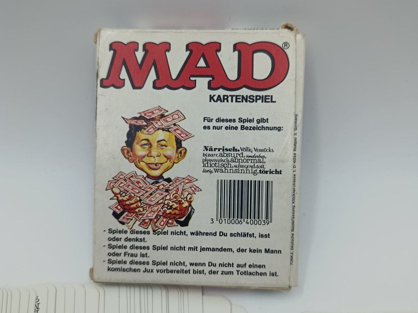 Parker Jeux: MAD Kartenspiel – D'occasion à Wil SG par Donaldus 1