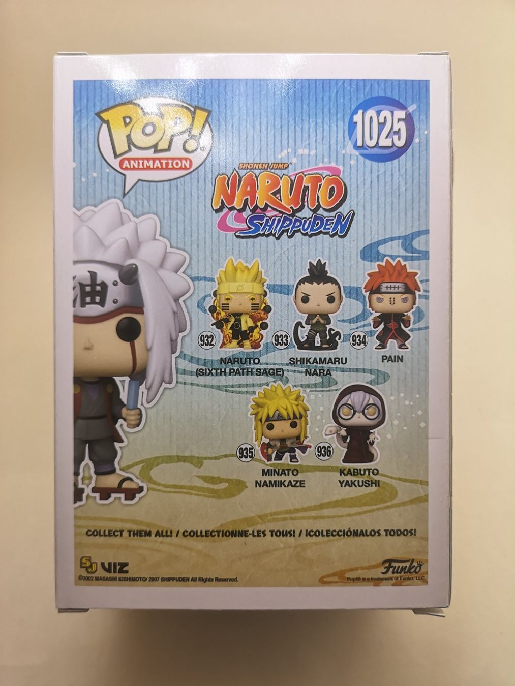Funko Statuette: Funko Pop Jiraiya #1025 – Nuovo e nell'imballaggio originale da Riehen venduto da _TheCollectorShop_ 1
