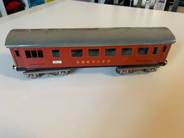 SBB Speisewagen / Restaurant Blechspielzeug Spur 32 mm