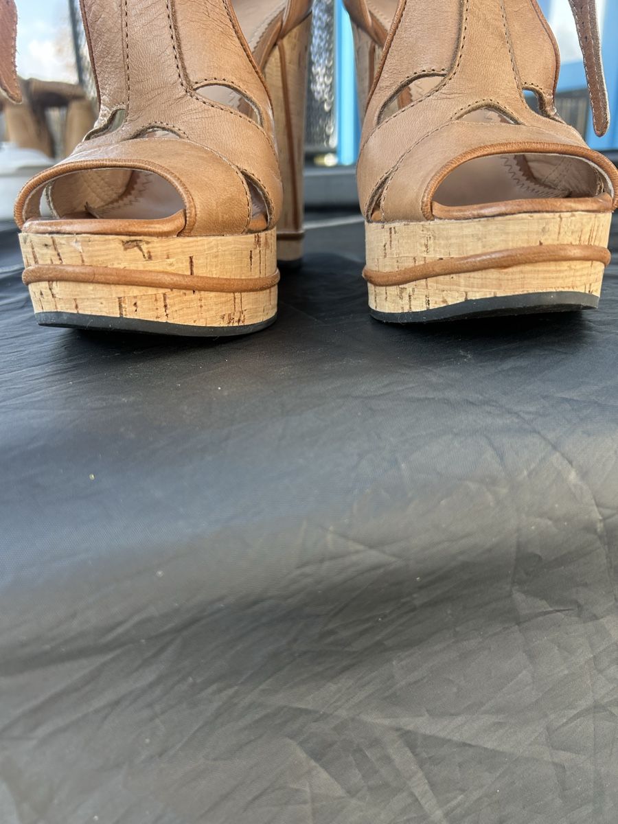 Chloé Scarpe da donna: Original CHLOÉ Keilabsatz-Sandalen, Gr. 40 – Usato da Oberhasli venduto da newyorksydney 4