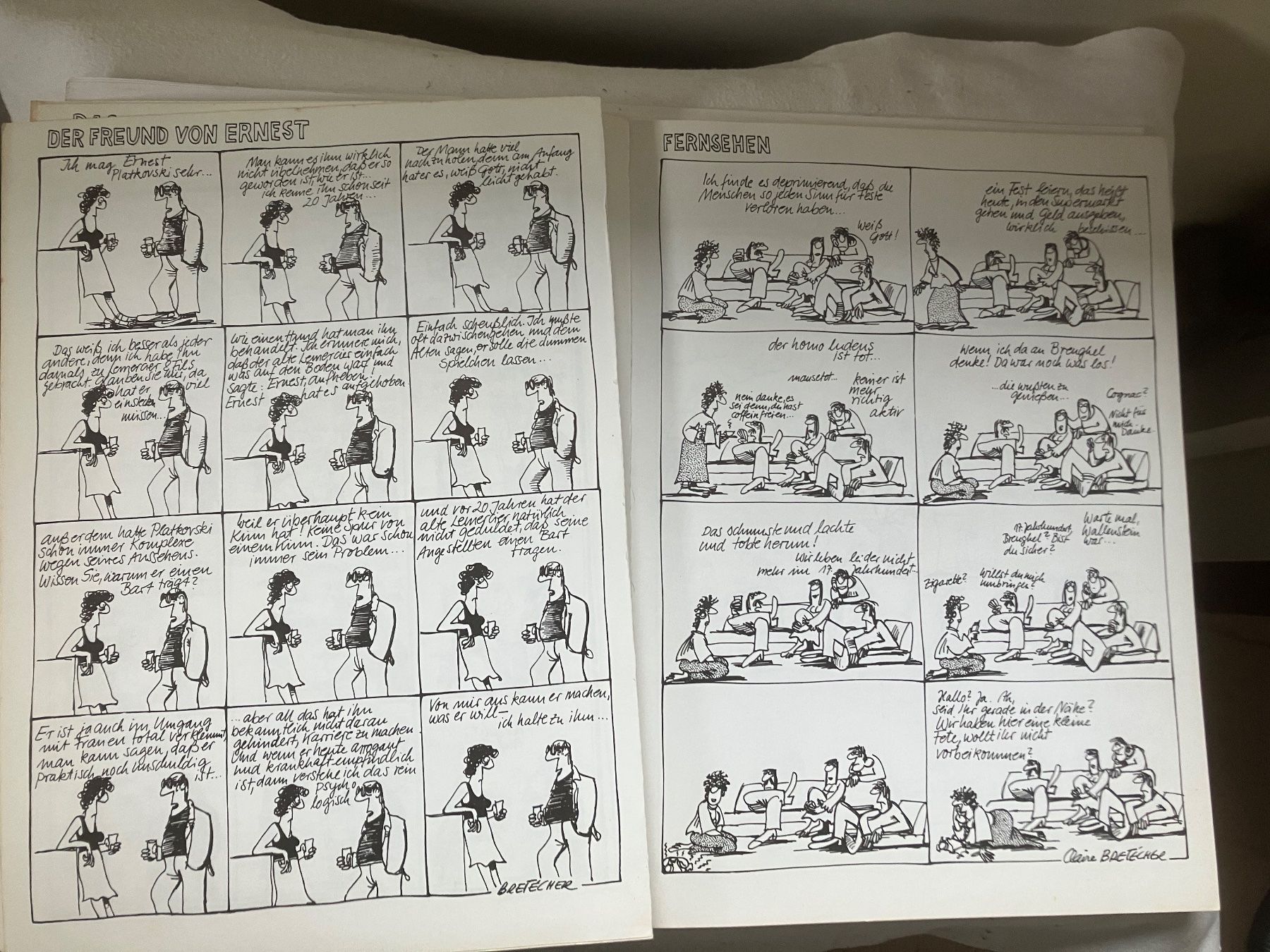 Fumetti: Claire Brétecher  Die Frustrierten – Usato da ZUERICH venduto da Carolus1 4