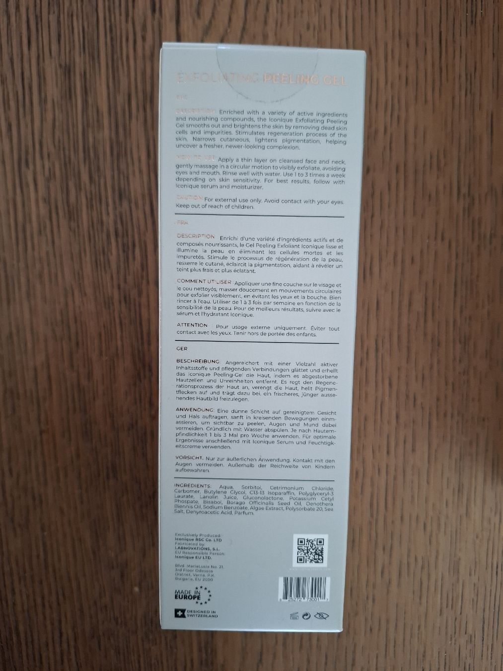 Gesichtspflege: ICONIQUE LUMINIQUE - ungeöffnett – Neu und originalverpackt aus Zürich von hele 3