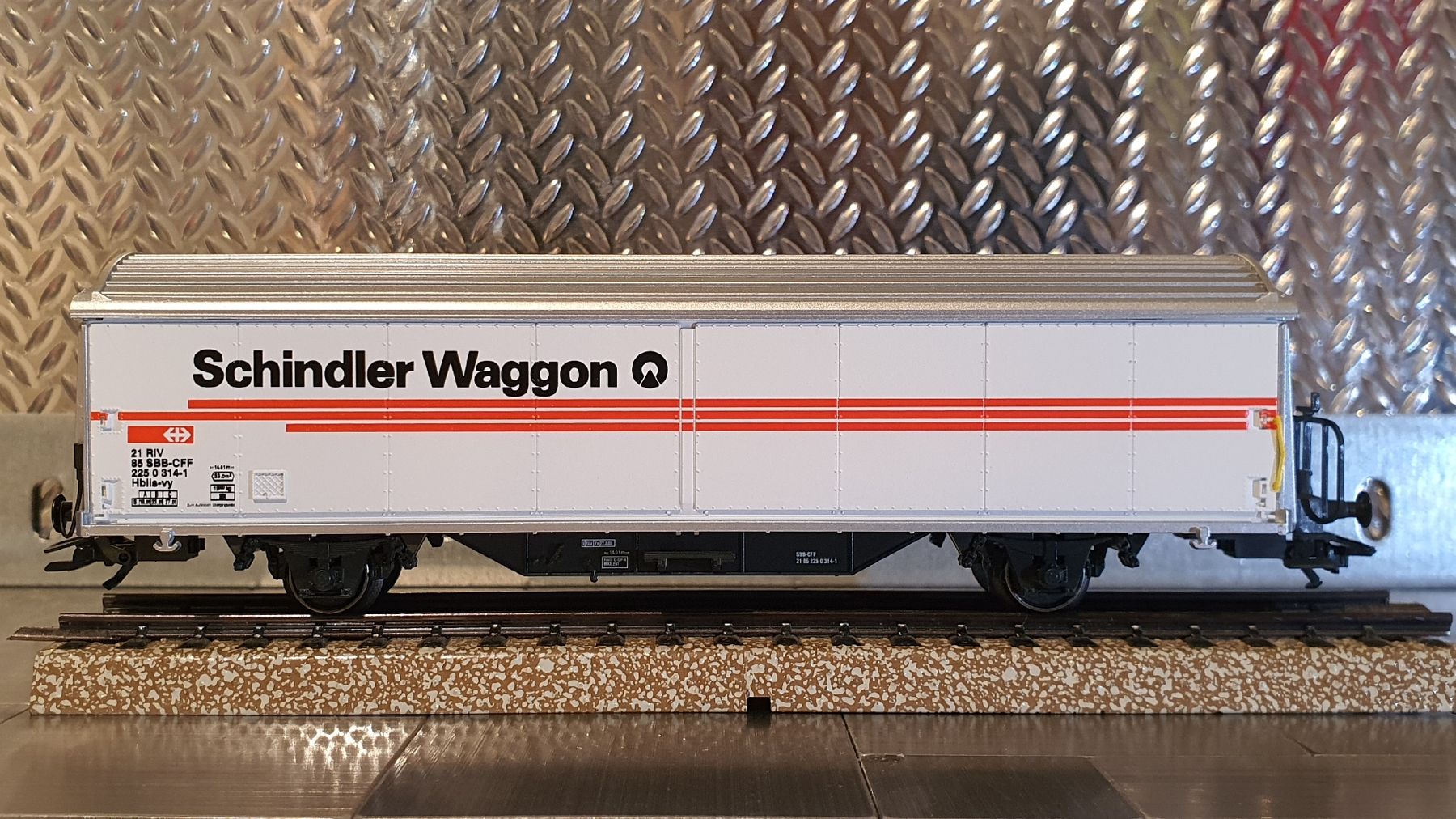 Märklin Modellini di ferrovie: MÄRKLIN 84735,20 H0 GÜTERWAGEN – Usato da Männedorf venduto da Modellbau-wyss