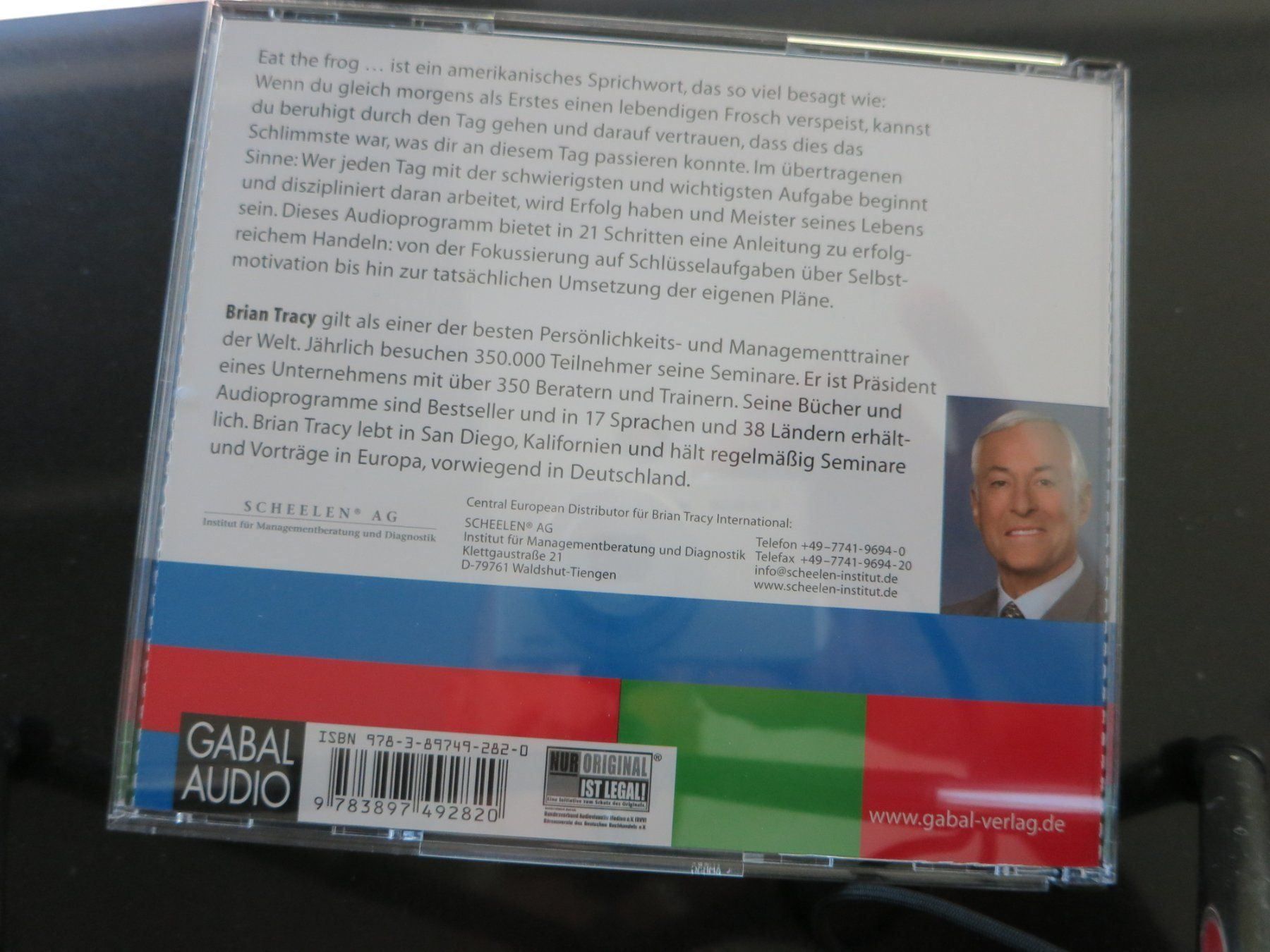 Audiolibri: Brian Tracy - Eat that frog – Nuovo (secondo la descrizione) da Wisen SO venduto da Ihunter 1