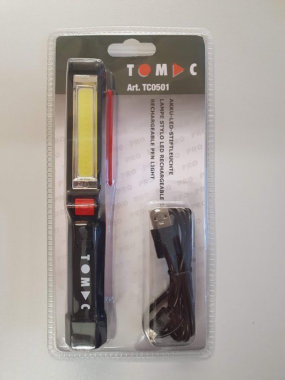 Lampen: TOMAC Akku LED Stift - Leuchte 2W - TC0501 – Neu und originalverpackt aus Koppigen von Bracher_Mail-House 3