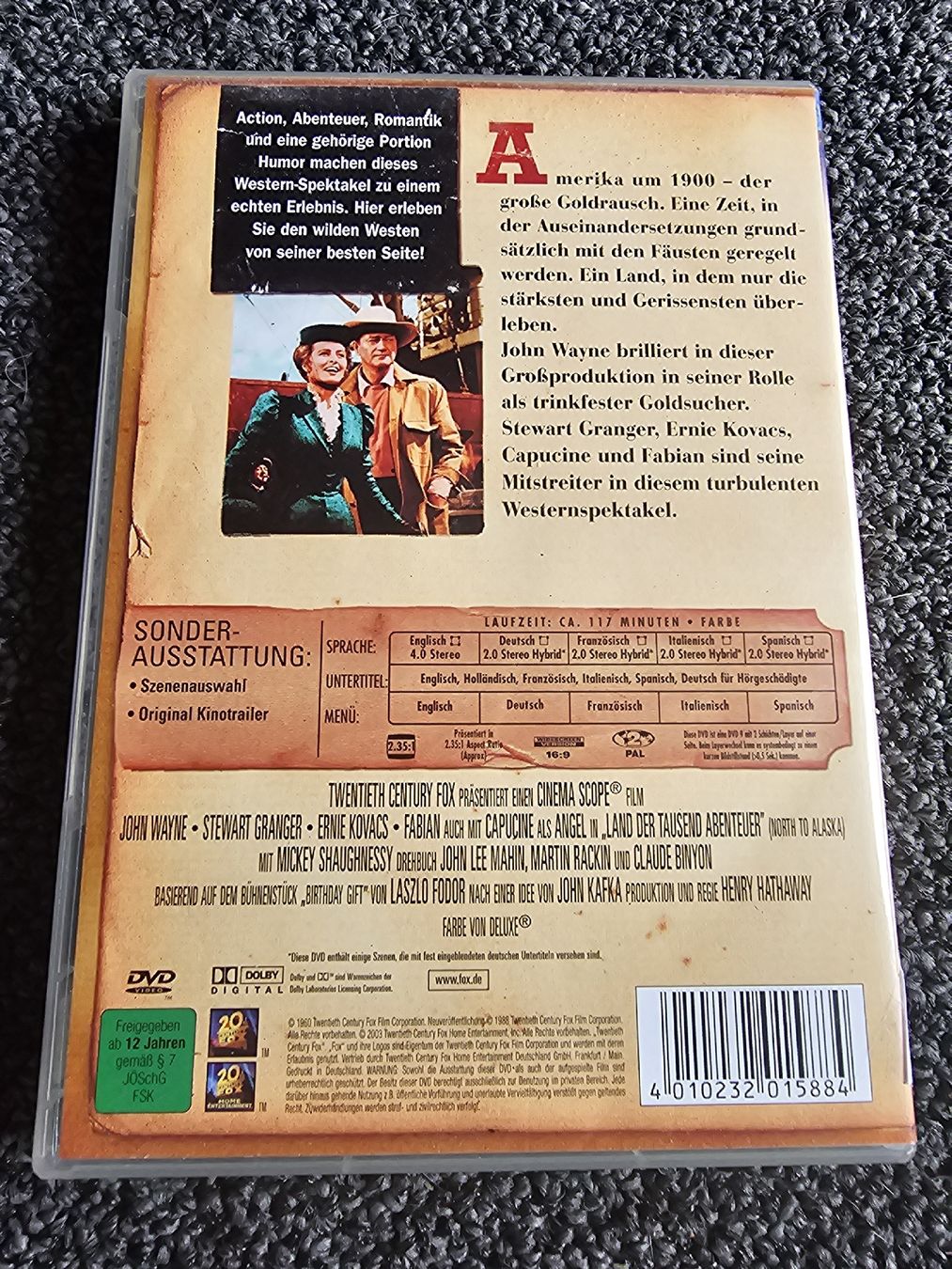 Tutti i DVDs: John Wayne - Land der Tausend Abenteuer(20670) – Usato da Ruswil venduto da jan_bxl5 1