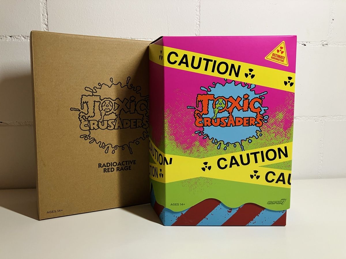 Statuette: Super7 Toxic Crusaders ULTIMATES! (Radioactive Red Rage) – Nuovo e nell'imballaggio originale da Gossau ZH venduto da whysoserious 2