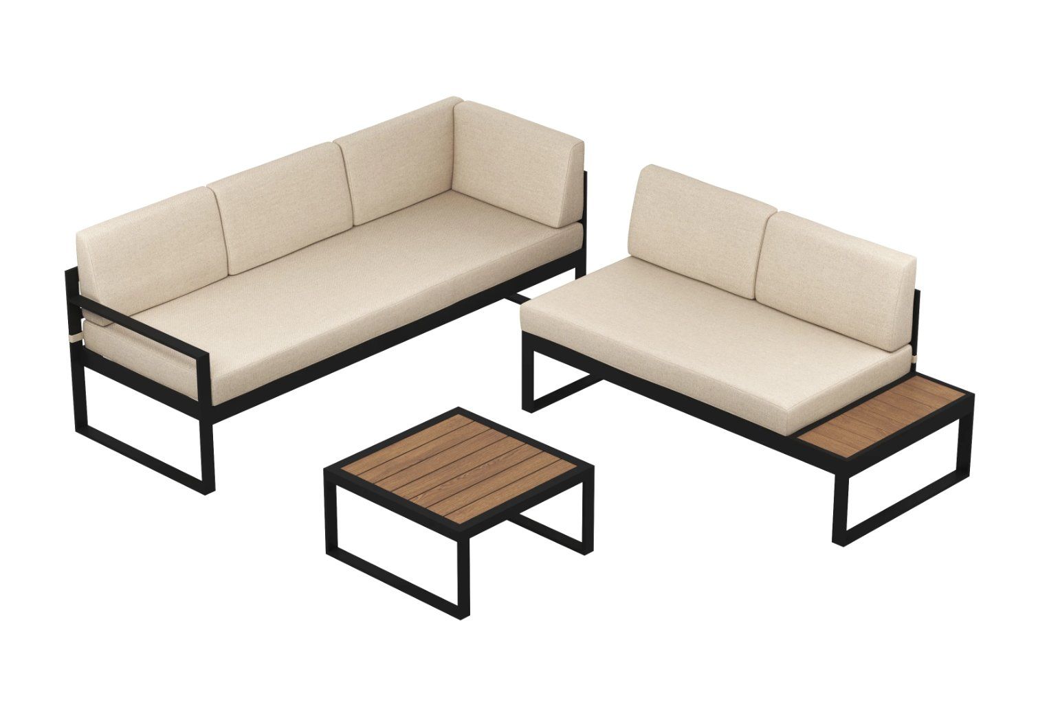 Divani: Lounge ODESSA beige - Gratis Versand – Nuovo e nell'imballaggio originale da Kleinwangen venduto da meinwarenkorb.ch 3