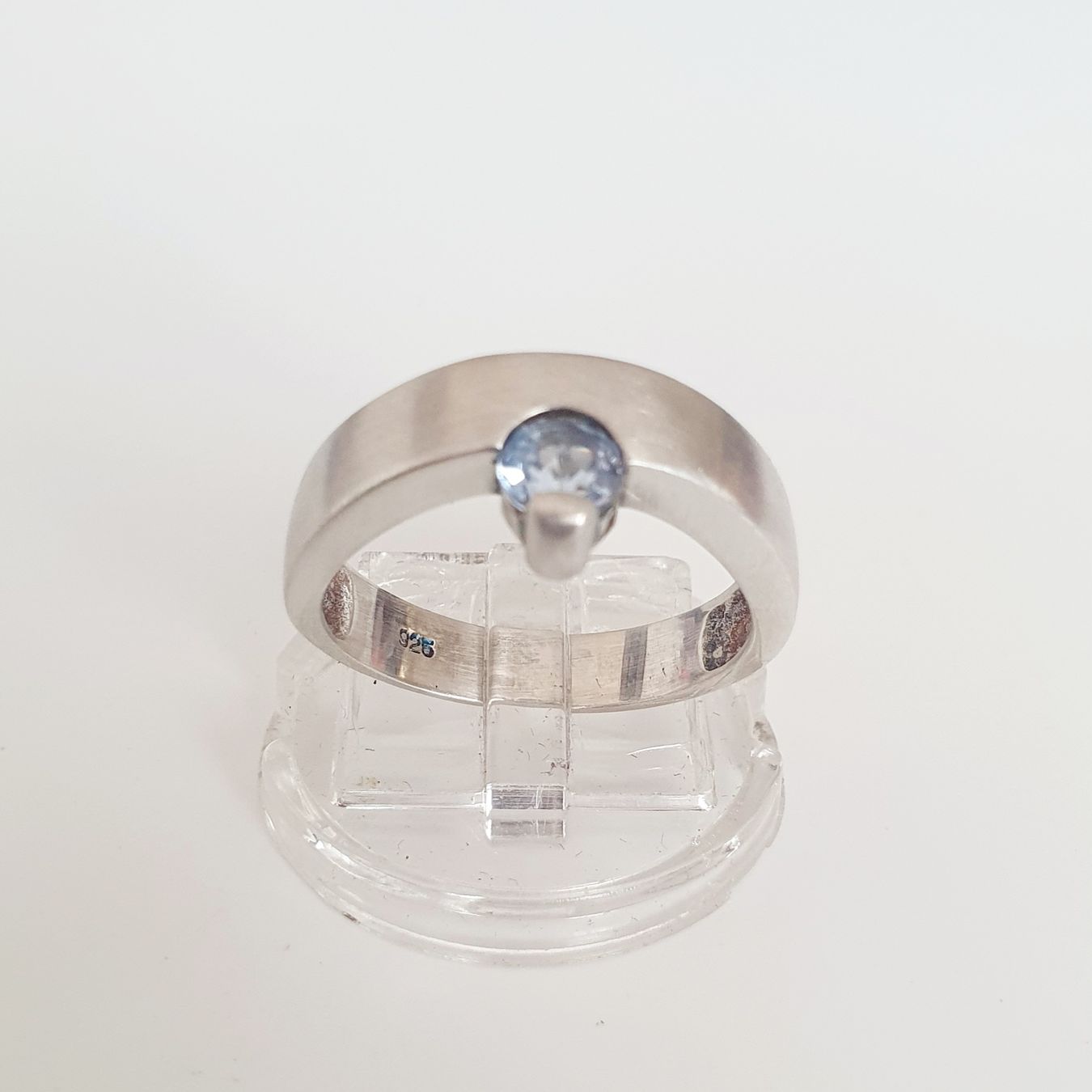 Anelli: Silberring 925 mit blauen Stein Gr 19.2 mm  – Usato da Kreuzlingen venduto da Wunderkiste123 7