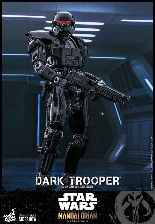 Figurine Hot Toys 1/6 – Dark Trooper – The Mandalorian – 32 Cm – Star Wars
