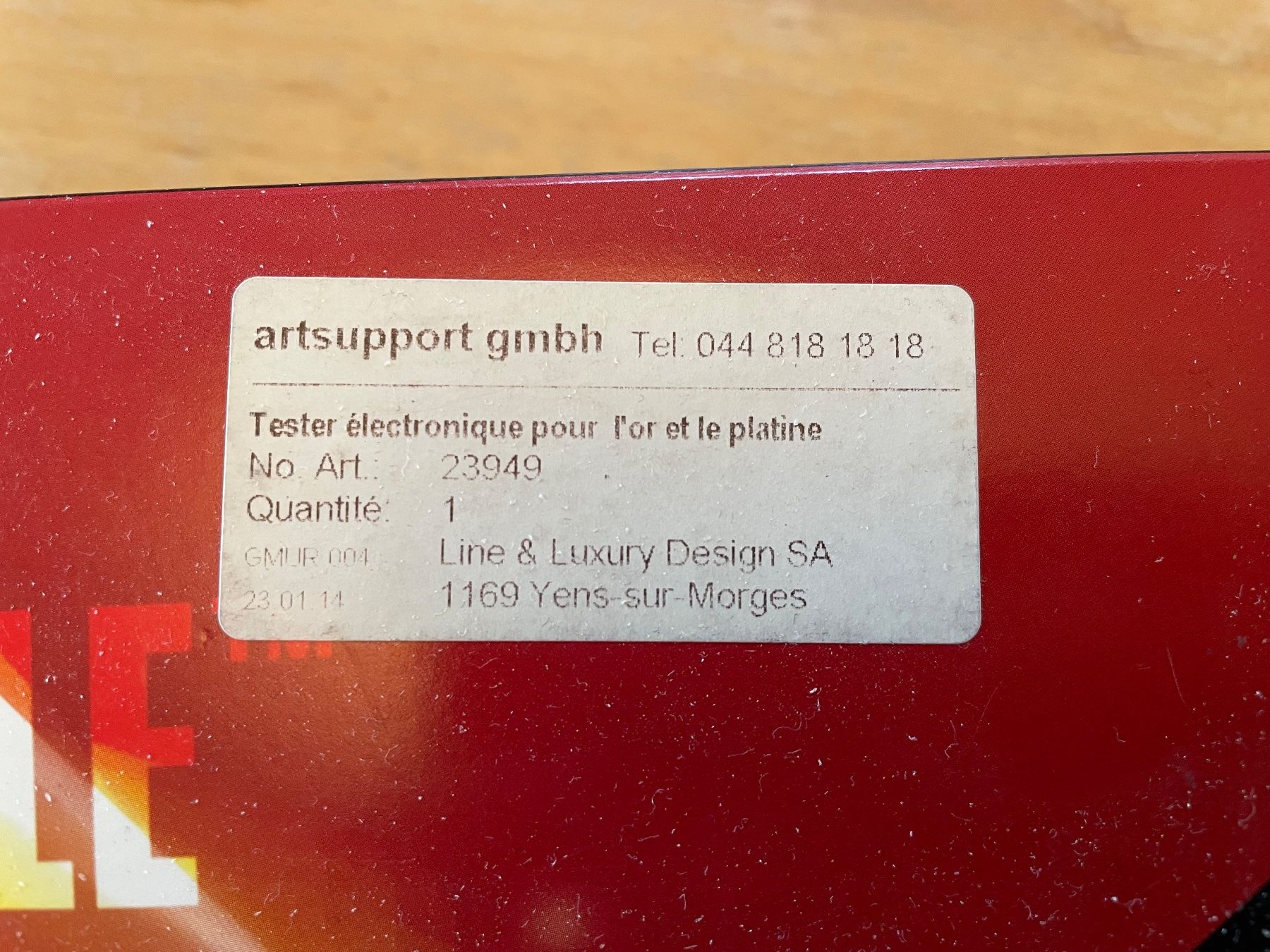 Alle Werkzeuge: Tester pour or et platine – Gebraucht aus Vevey von esp_6yxp 1