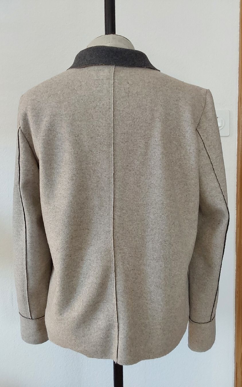 Opus Giacche: Jacke opus 40 mit Wolle beige und grau – Usato da Köniz venduto da scopello12 3