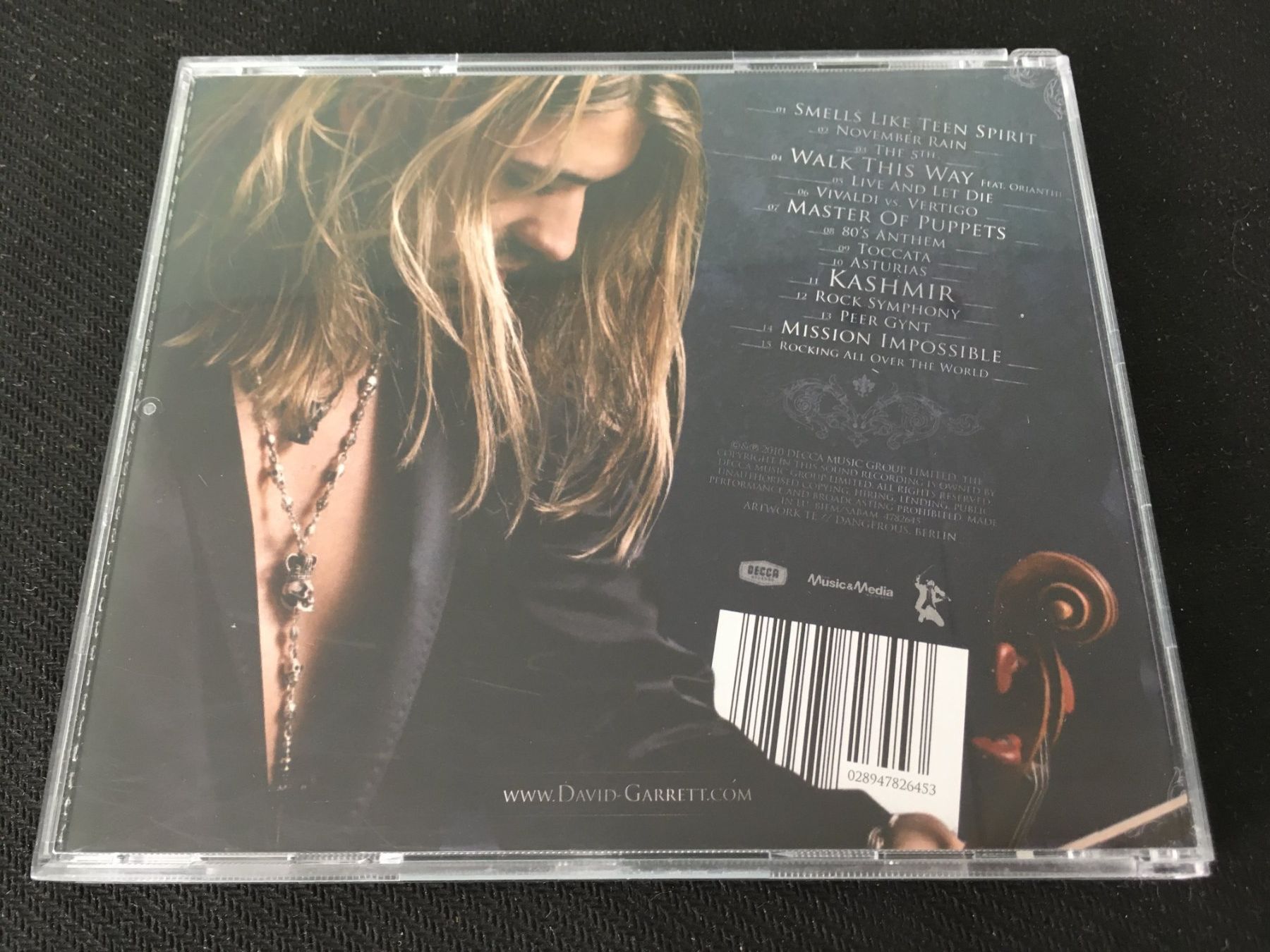 CD: David Garrett - Rock Symphonies -CD- – Usato da St.Gallen venduto da MedienJoe 2