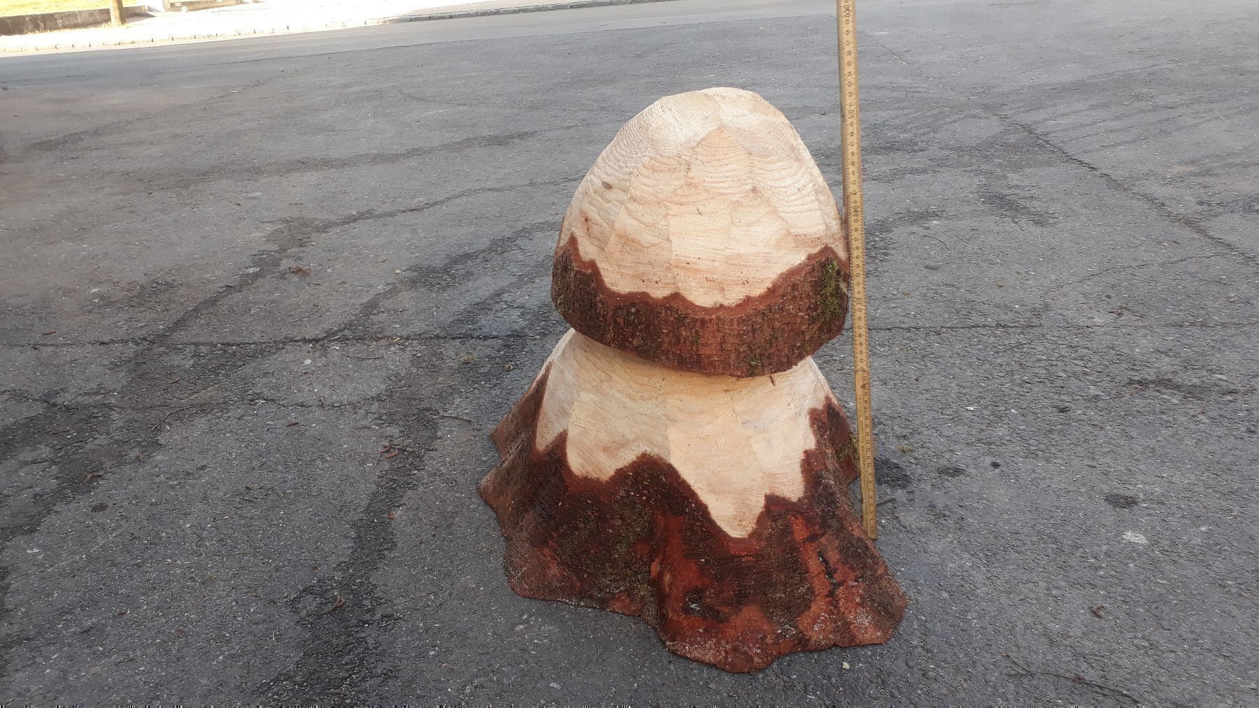 Statuette: Pilz figur holz – Usato da Ruswil venduto da valtra73 1