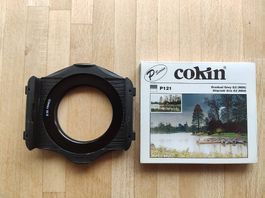Filtre égradé gris P121 Cokin et porte filtre 58mm