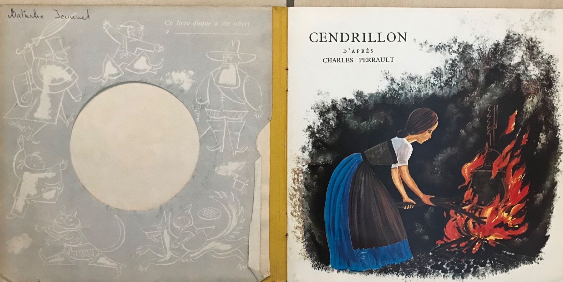 Schallplatten: CENDRILLON - LIVRE + DISQUE – Gebraucht aus Bussigny von vinyl-pas-cher 1