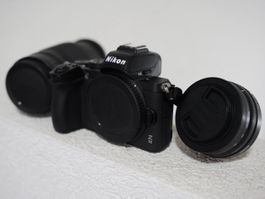 Nikon Z50 + 2 Objektive (NIKKOR Z DX 16–50 mm & NIKKOR 50–25