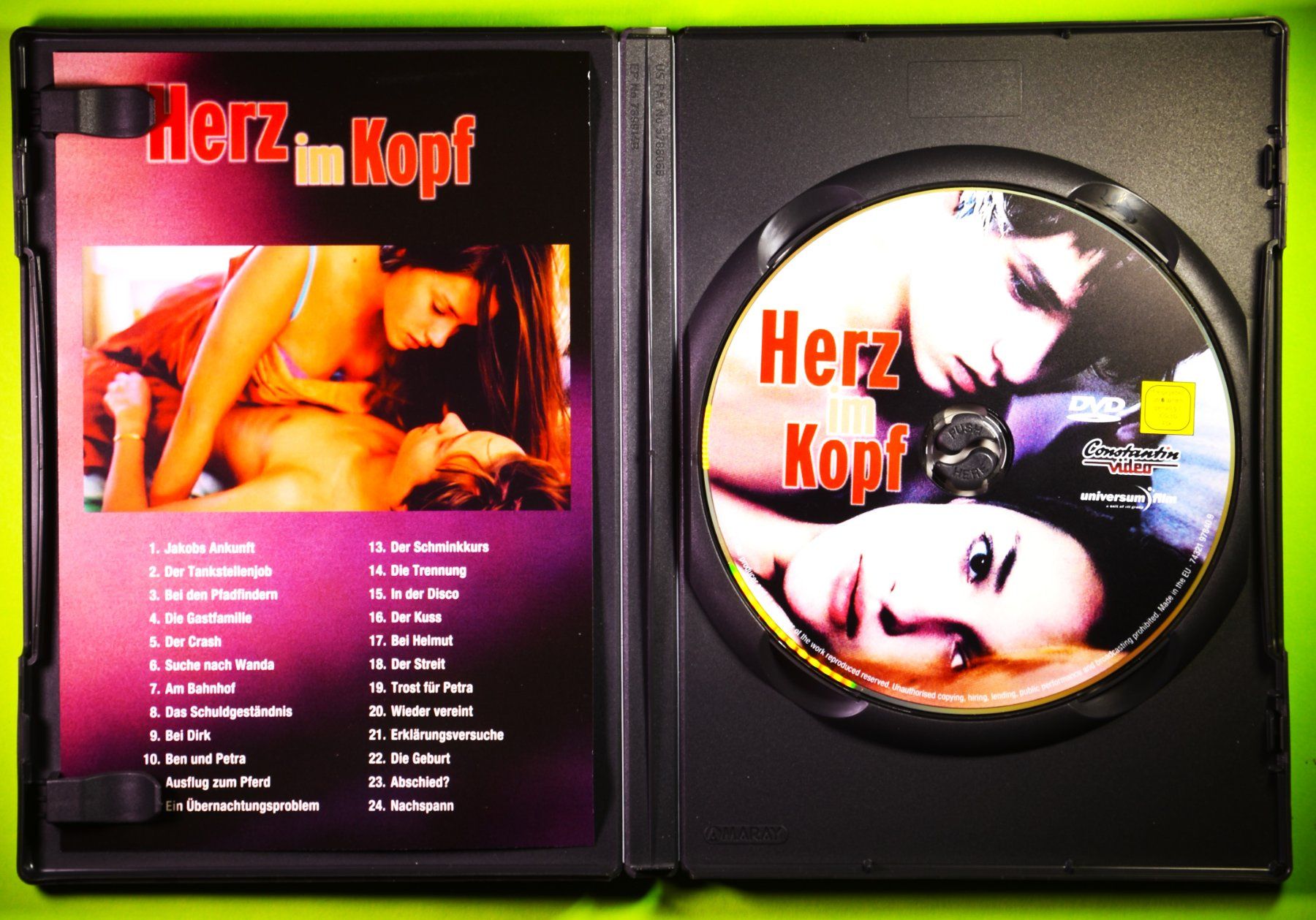 Alle DVDs: HERZ IM KOPF / EIN VERSTOCKTER EINZELGÄNGER – Neu (gemäss Beschreibung) aus Luzern von piro12 3