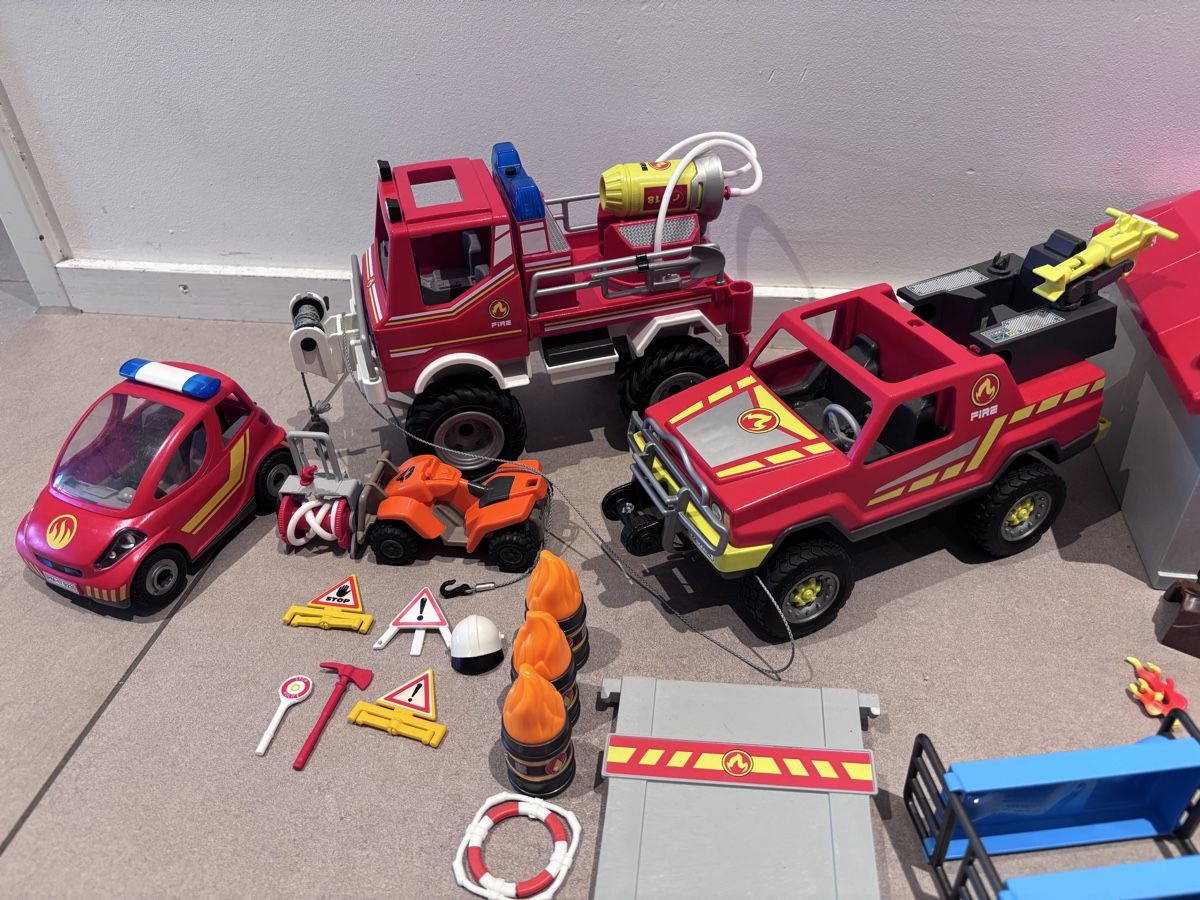 Playmobil Giocattoli: Playmobil Feuerwehr Set – Usato da Menzingen venduto da gispat 3