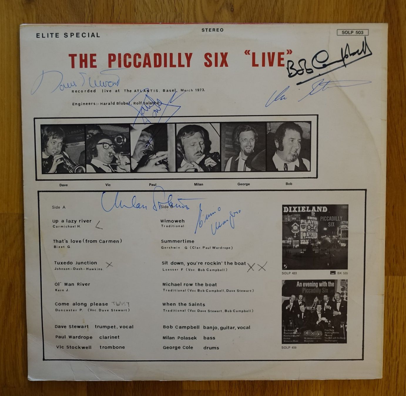 Dischi in vinile: Piccadilly Six – Live - T8 – Usato da Sessa venduto da discoverymedia 1