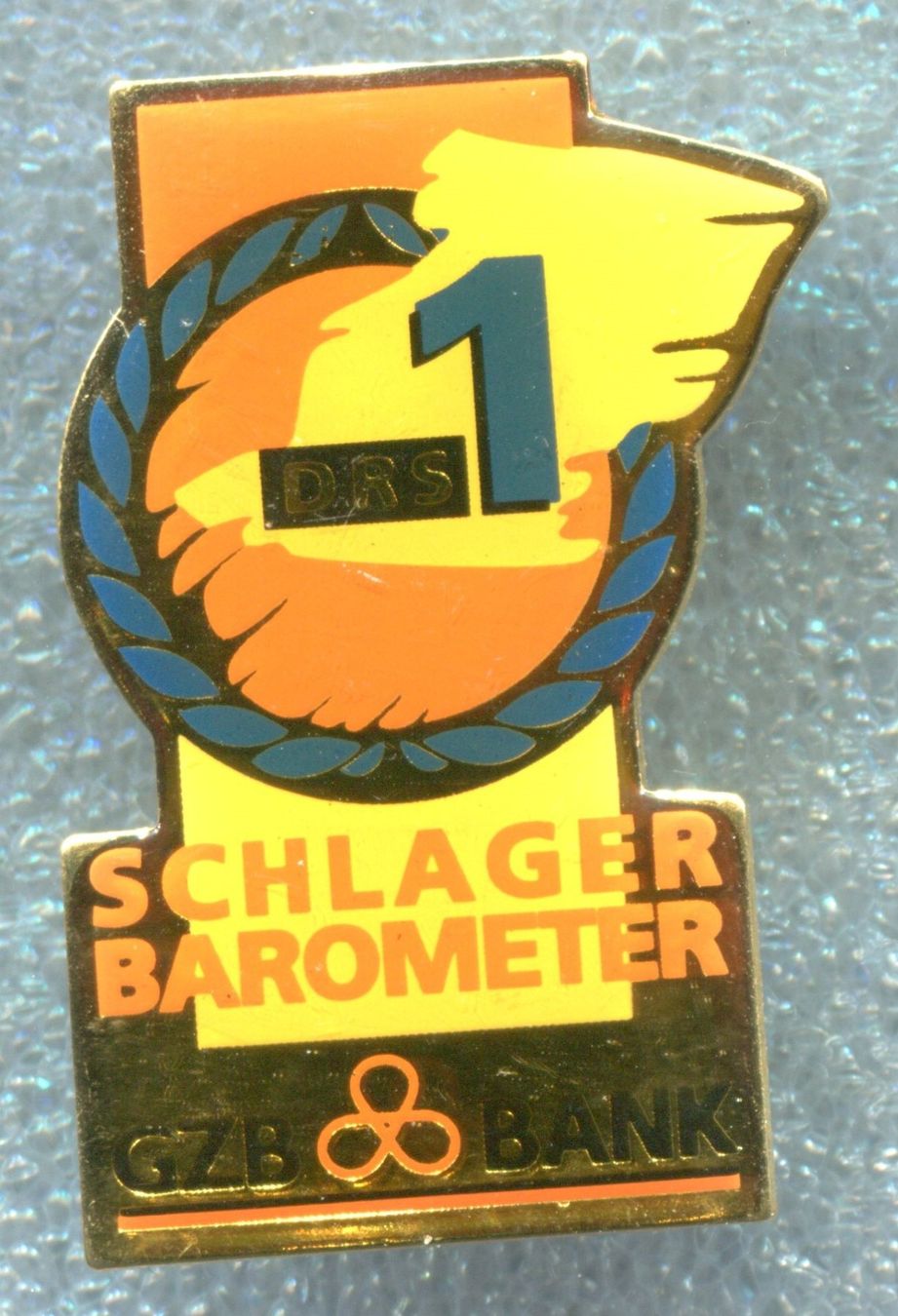 Plaquettes & Badges: GZB Bank  SCHLAGER BAROMETER  DRS1 – D'occasion à Winterthur par Sammleroase