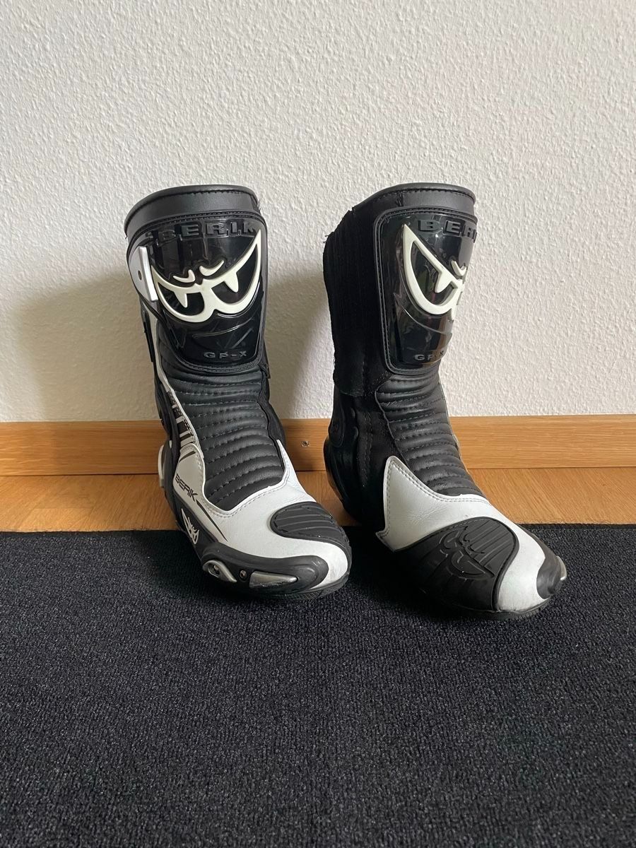 Herrenschuhe: Berik Race-X EVO Motorradstiefel, Gr. 41 – Gebraucht aus Sulz AG von noel1406