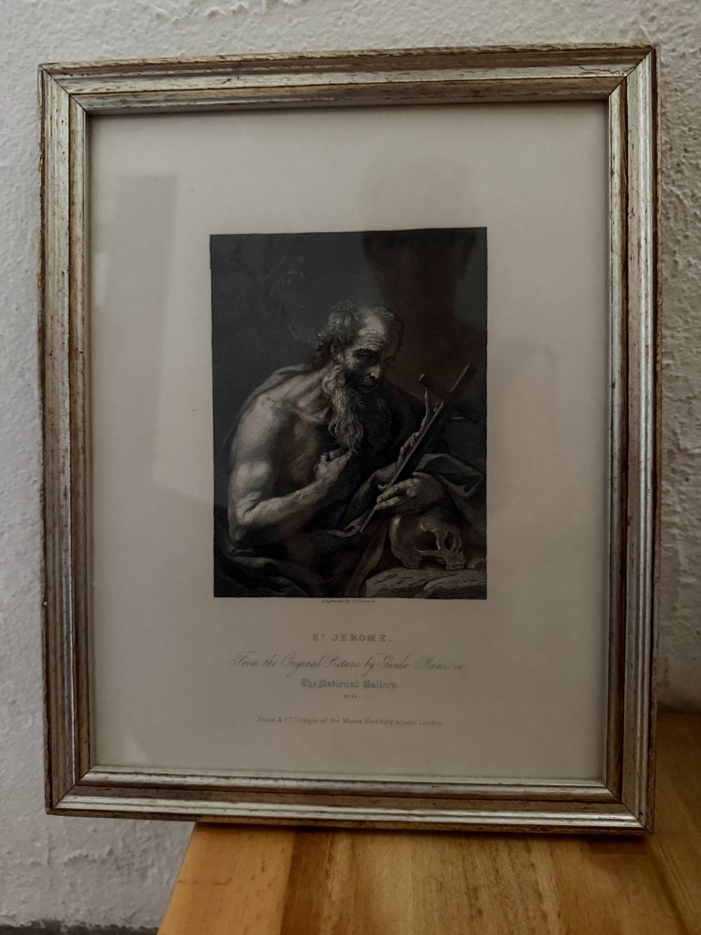 Gravures: Gerahmte Kupferstich "St. Jerome" – D'occasion à Castel San Pietro par Cabbio33 1