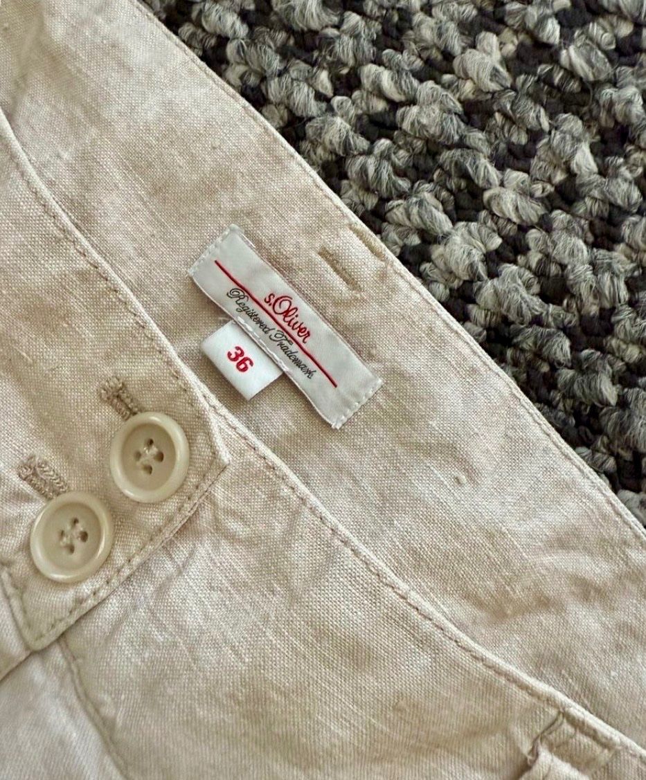 S.Oliver Pantaloni: Leinenhose S. Oliver Gr 36 – Usato da Ittigen venduto da franzis6 1