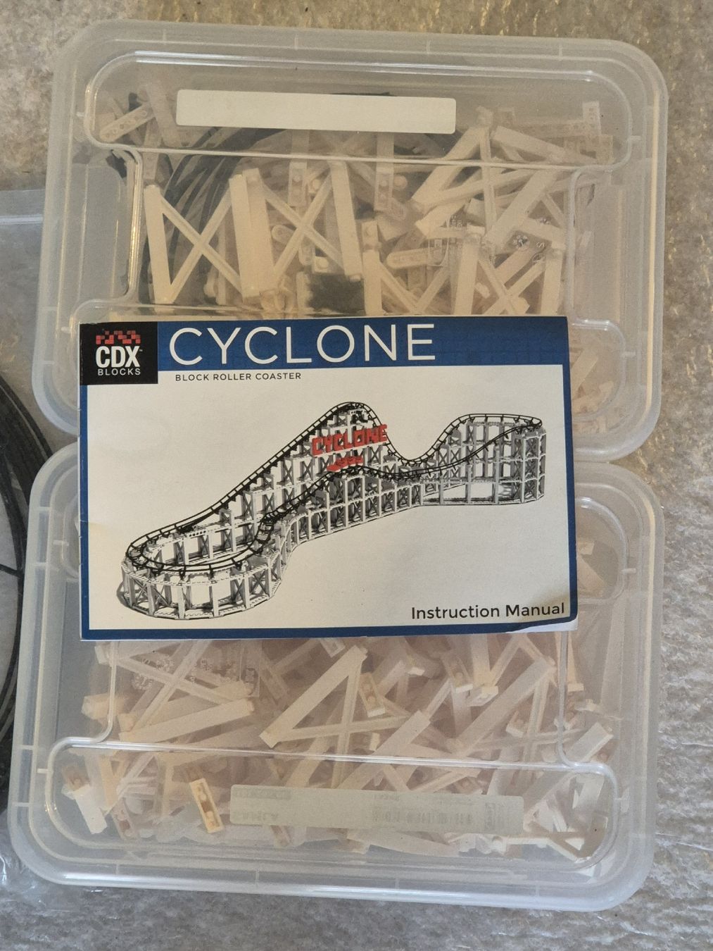 Giocattoli: CDX Blocks Cyclone Roller Coaster – Usato da Russikon venduto da RemosBausteine