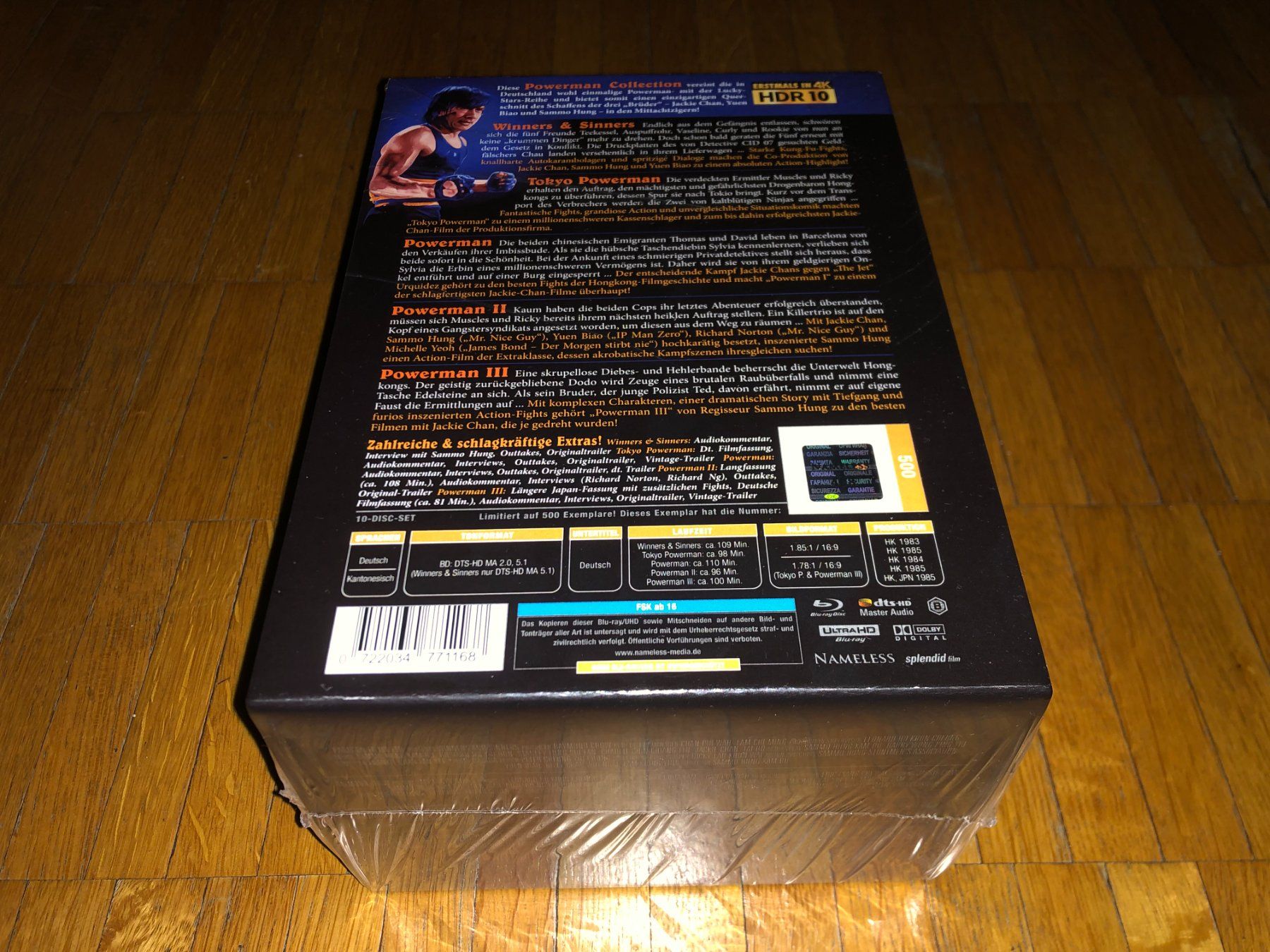 Tutti i DVDs: Powerman Collection - 5 MEDIABOOKS - UNCUT – Nuovo e nell'imballaggio originale da Basel venduto da havsok 1