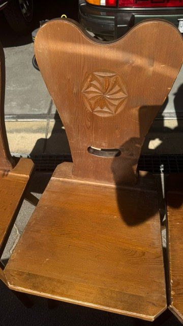 Chaises: 2 SEDIA ENGADINA ANNI 60 – D'occasion à Davesco-Soragno par kappas 8