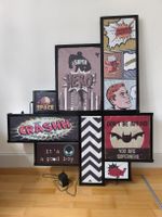 Bild beleuchtbar 3D Vintage