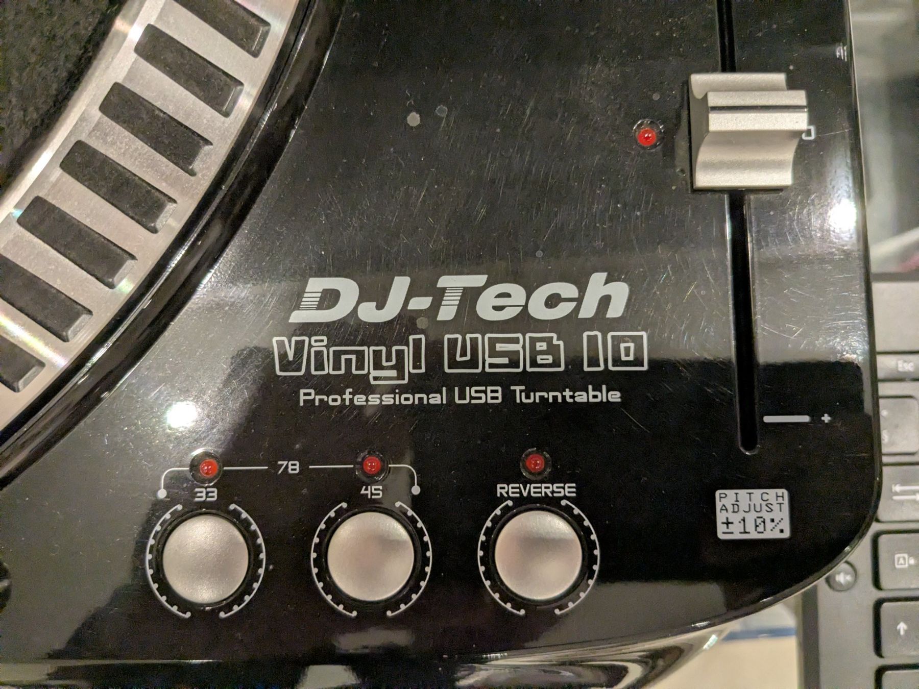 Dj-Tech Giradischi: DJ-Tech Vinyl USB 10 – Usato da La Chaux-de-Fonds venduto da wg602 1