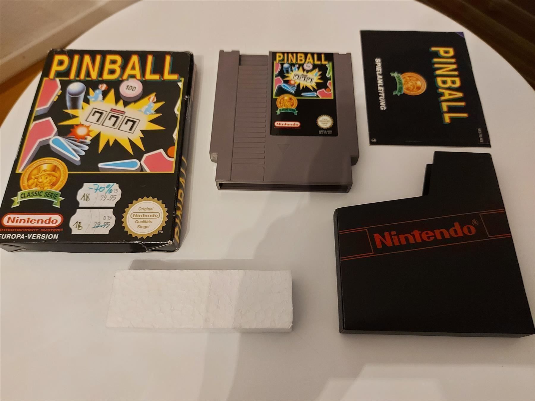 Giochi: Pinball Nintendo NES OVP Spiel – Usato da Aarau venduto da Kaesekuchen2000