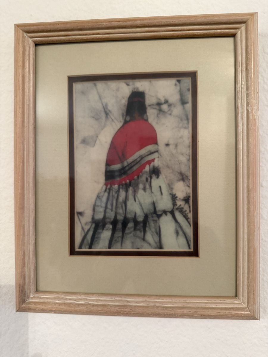 Dipinti: Framed, Indigenous Woman Artwork 49 – Usato da Zürich venduto da andreamt