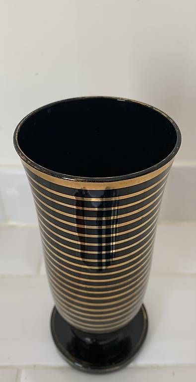 Vasen & Gefässe: Vase art déco Paul Heller Belgique – Gebraucht aus Montreux von Barber_Swiss_Vintage 1