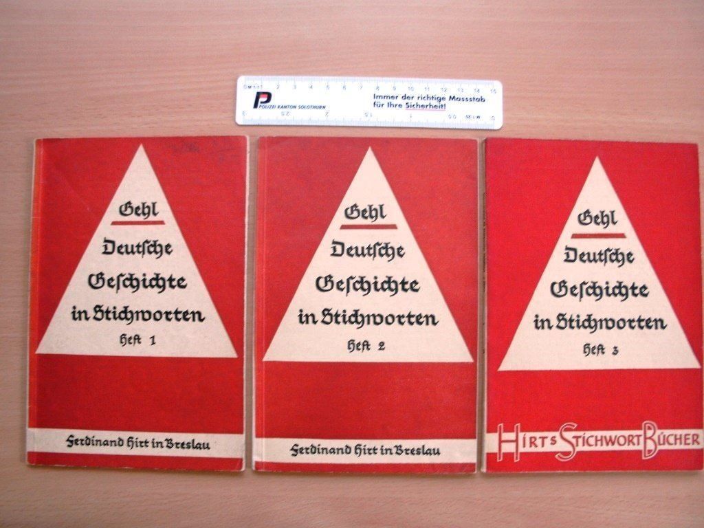 Bücher: Deutsche Geschichte in Stichworten – Gebraucht aus Grenchen von Kogi7