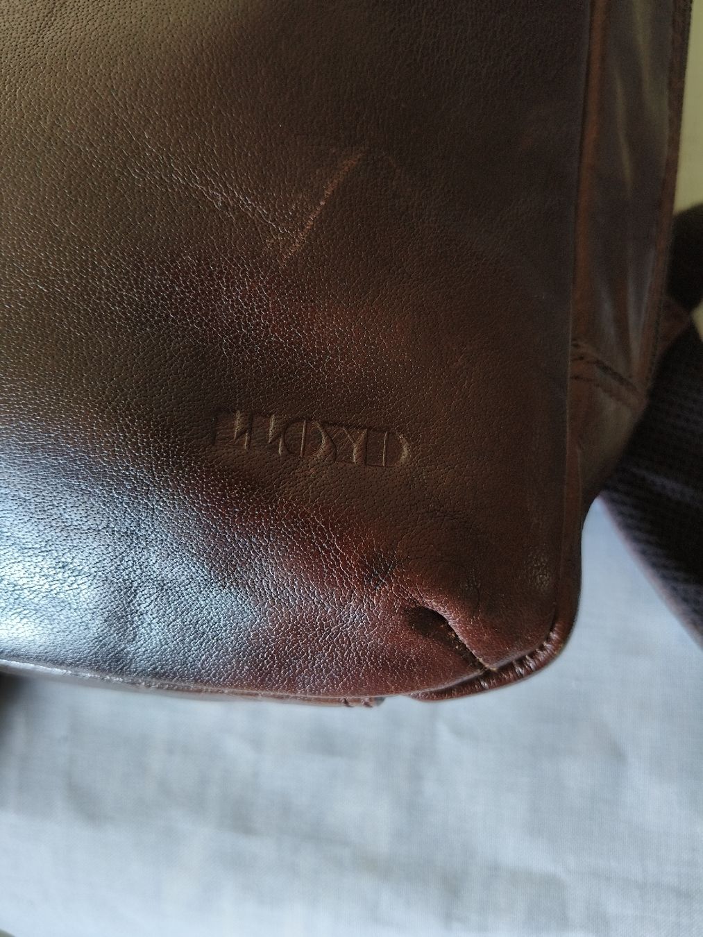 Rucksäcke: Lloyd Backpack Brown Leather Used – Gebraucht aus Zürich von sha_vw65 1