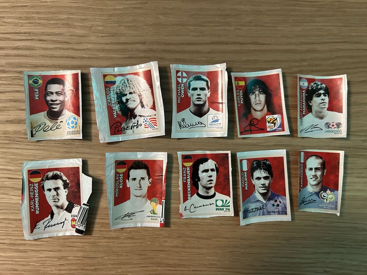 Panini Cartes à collectionner: Cola Sticker Iconen 2018 – D'occasion à Ennetbaden par pau_h6gg