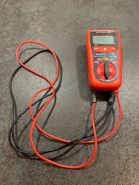 WÜRTH MINI DIGITAL-Multimeter Art.-Nr. 071553 370 (Gebraucht) in Zürich ...