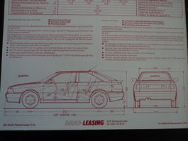 Prospekt Preisliste Audi Coupé quattro 1993
