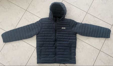 Jeep Herren Kapuzen Stepp Jacke mit abnehmbarer Kapuze XXL