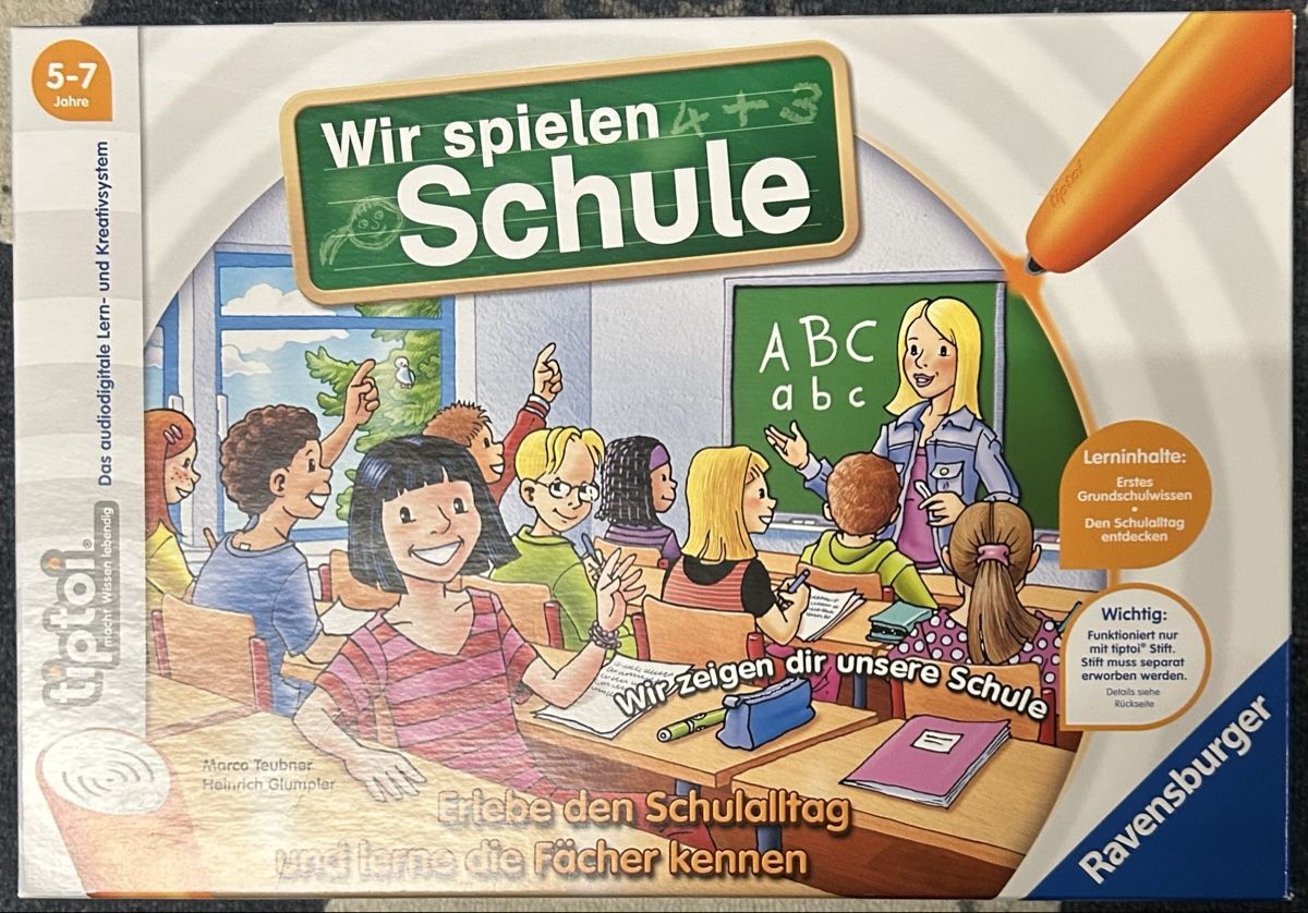Tiptoi Giochi: Tiptoi, Wir spielen Schule – Nuovo (secondo la descrizione) da Hersberg venduto da Seesternchen85