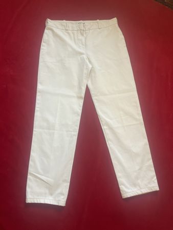 Damen Hose Chloé Beige Stoffhose Baumwolle guter Zustand