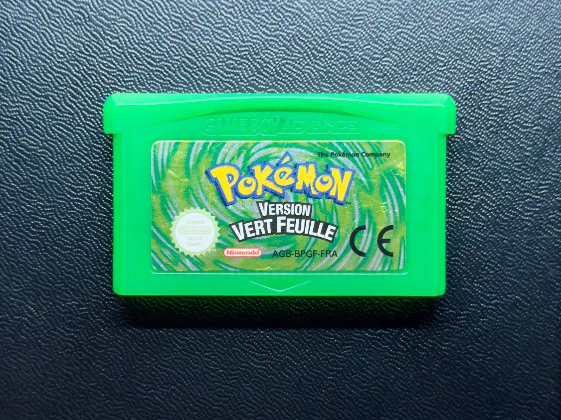 Pokemon rouge feu vert feuille d'occasion - Jeux vidéo