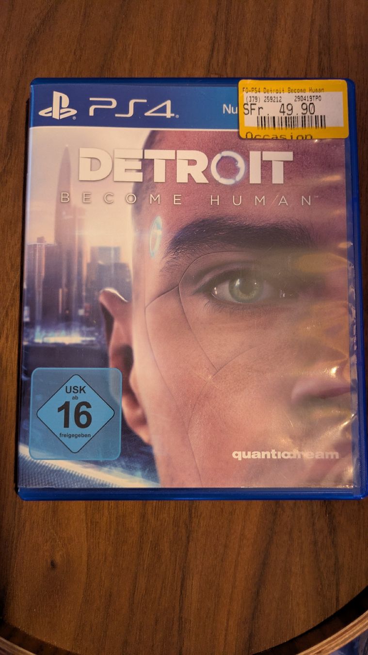 Spiele: Detroit become human  – Gebraucht aus Luzern von bertmillan