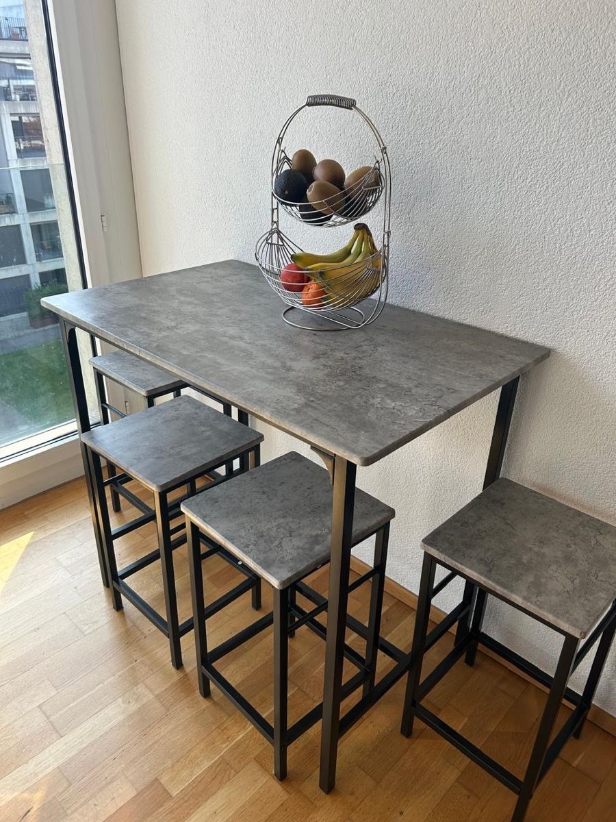 Tischset: Kitchen table with 4 chairs – Neu (gemäss Beschreibung) aus Zürich von cls_jgc7 1