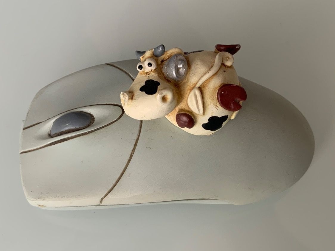 Kare Statuette: KARE Design Wheel Mouse Cow Deko – Usato da Zürich venduto da Matz2001