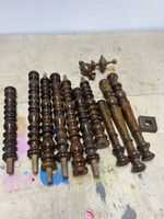 Gedrechselte Holzstäbe, Dekoration oder Reparatur